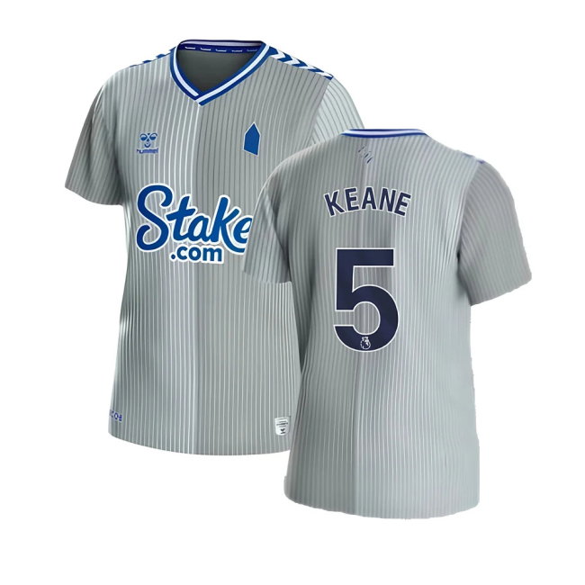 2023-2024 Everton Third Shirt (KEANE 5)-SoccerKits Hub | Buy Soccer Jerseys Online